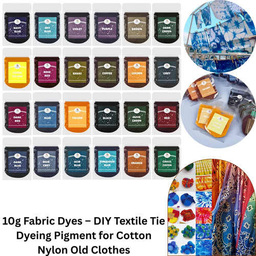 10g fabric dyes diy - fabric,