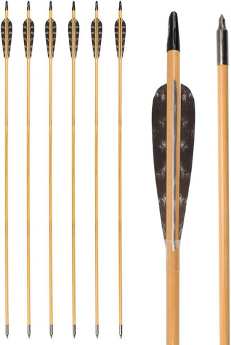 Inch wooden arrows - inch,