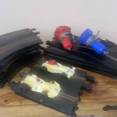 Vintage scalextric set - scalextric,