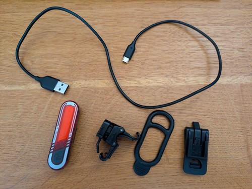 Moon crescent rear light - crescent,