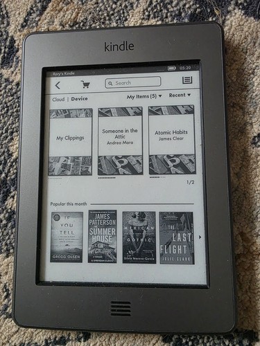 Amazon kindle d01200 - kindle, 4th