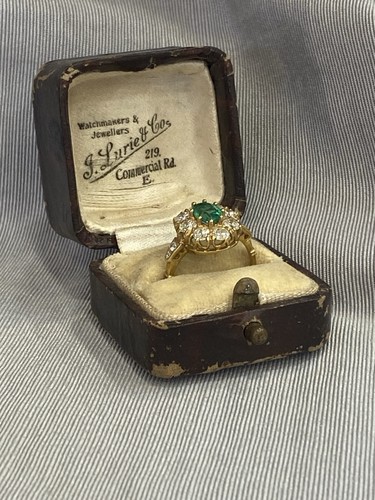Vintage edwardian emerald - vintage, and
