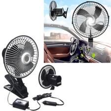 6" 12V CLIP ON CAR OSCILLATING