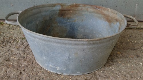 Vintage original galvanised - original,