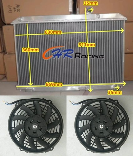 Aluminum radiator fans for - aluminum, radiator+fans