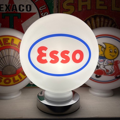 Esso mini gas pump globe - esso,