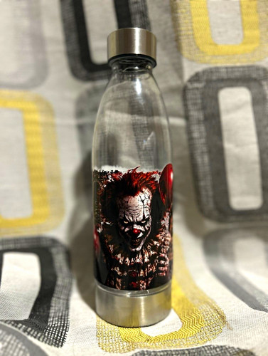 Clear plastic water bottle - water,