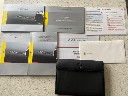 2021 ferrari tributo owners - ferrari,