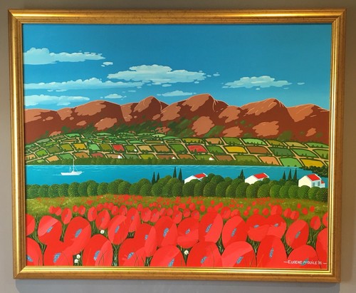 Original irish art - acrylic, on