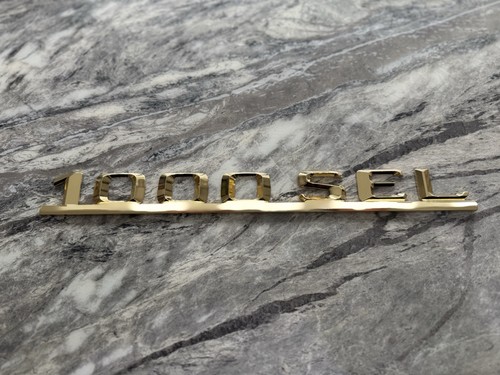 Gold 1000 sel badge emblem - sel, badge/emblem