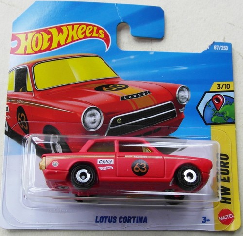 Hot wheels lotus - hot, cortina