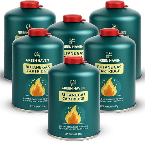 Camping gas cartridges pack - gas, 6