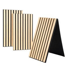 2Pcs Wooden Acoustic Wall