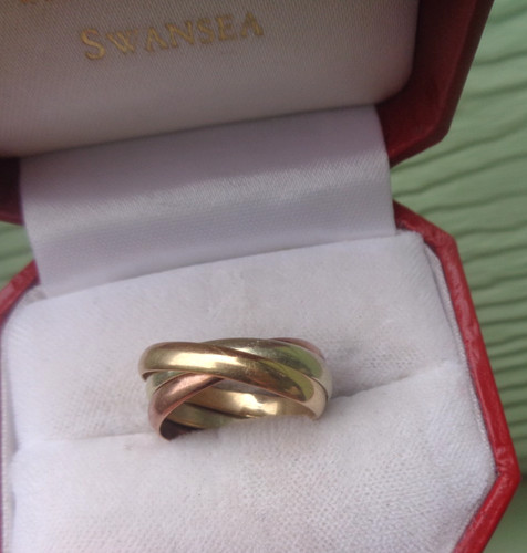 Gold wedding ring - ring, russian