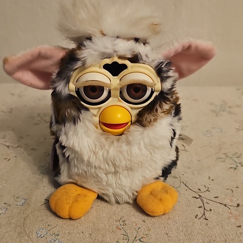 Vintage furby snow leopard - vintage,