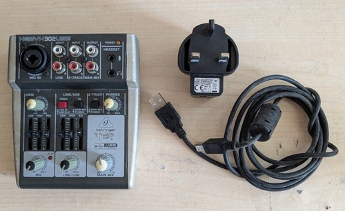 Behringer xenyx 302usb input - behringer, 5-input