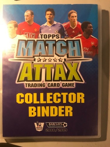 Topps match attax 2008 - attax, 2008/2009