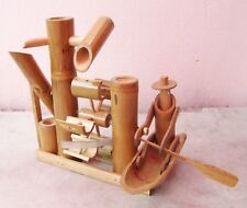 Handmade Bamboo Row Boat