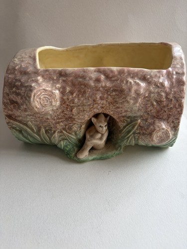 Sylvac woodland log planter - log,