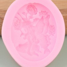 Fairy Silicone Mold Cake Decor Tools Cookie Baking Candy Chocolate Soap Mold