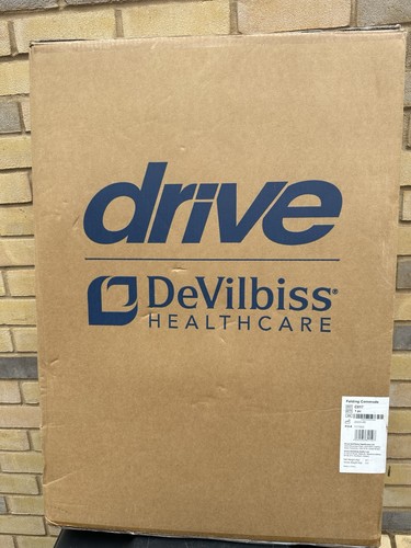 Drive folding steel commode - drive,
