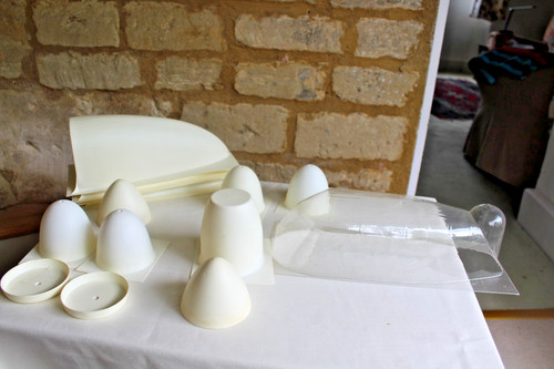 Lot moulds for boat etc - lot, of