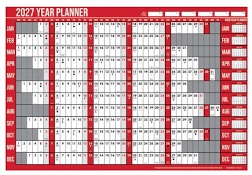 2027 wall planner year - 2027,
