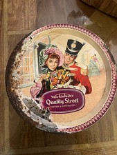 Vintage Quality Street Toffees & Chocolates Tin 1960's. Poor condition. 