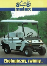 Melex vehicle range (made in Poland) _2000 brochure / brochure 