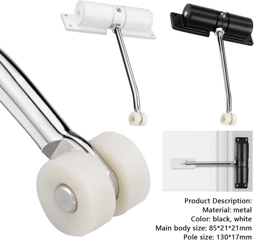 Surface mounted door closer - mounted,