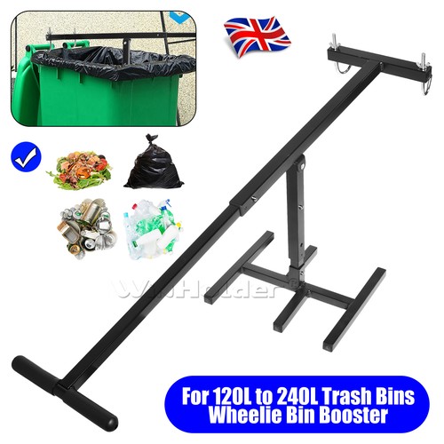 Wheelie bin compactor press - compactor,