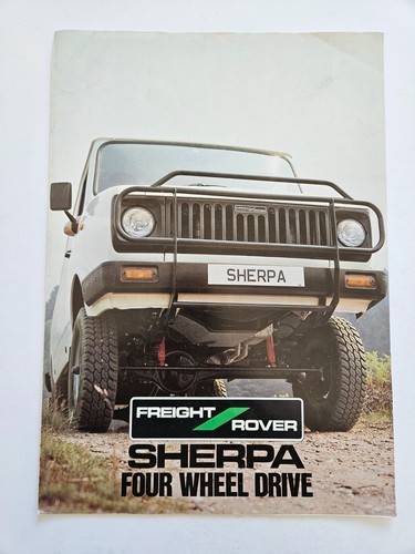 Freight rover sherpa 4wd four - freight,