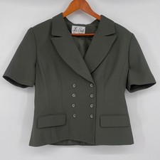 Le Suit Women's Olive Green