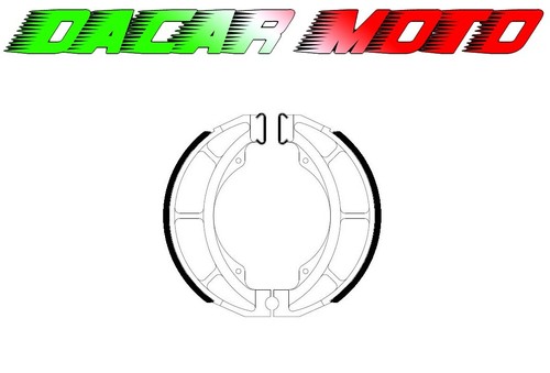 Pair rear brake - rear, pads