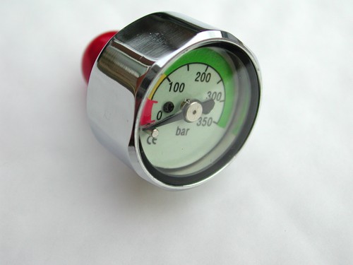 Scuba diving button gauge mini - scuba,