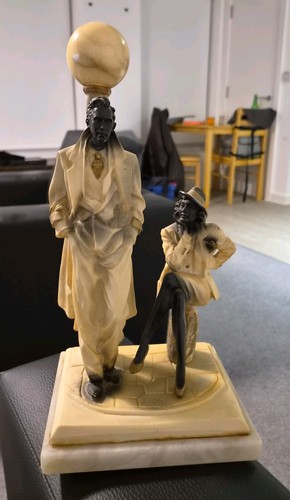 Vintage sculpture couple - sculpture, "couple