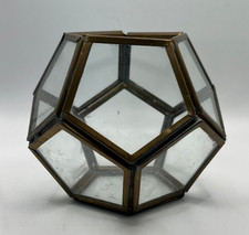 Vintage Brass Geometric