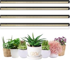 MOYA STD T5 Grow Lights for Indoor Plants, 2ft T5 Cabinet Grow Lamp, Pack of 4