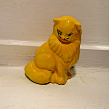 Orange Main Coone Ceramic Glazed 3" Tall Cat