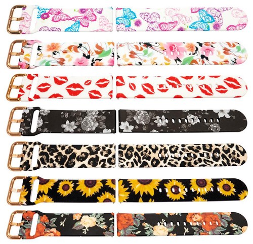 Luxury silicone watch - watch, strap
