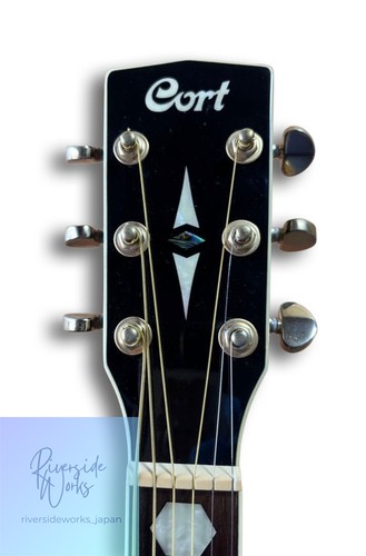 Cort cj3v flame maple acoustic - flame,