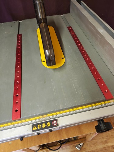 Track miter slot slider - slot, t-