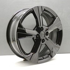 NISSAN MICRA 17" GLOSS BLACK ALLOY WHEEL RIM 6.5J ET50 OEM 403005FA5A GENUINE