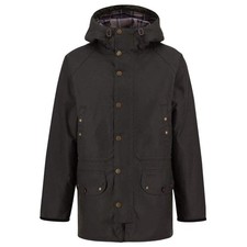 Barbour Mens Reel Wax Hooded