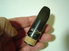 Geo. M. Bundy Eb Clarinet Mouthpiece,Hard Rubber,3 Facing,Mint!  - Make an Offer