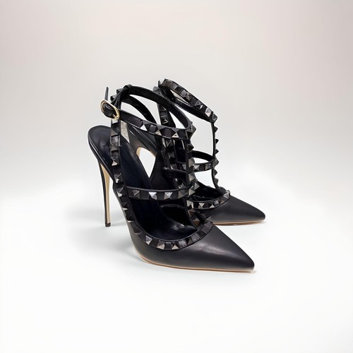 Very high heel spike - high, strappy