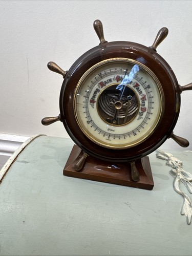 Vintage nautical wood brass - vintage, &