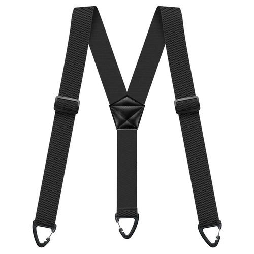 Heavy duty elastic suspenders - heavy,