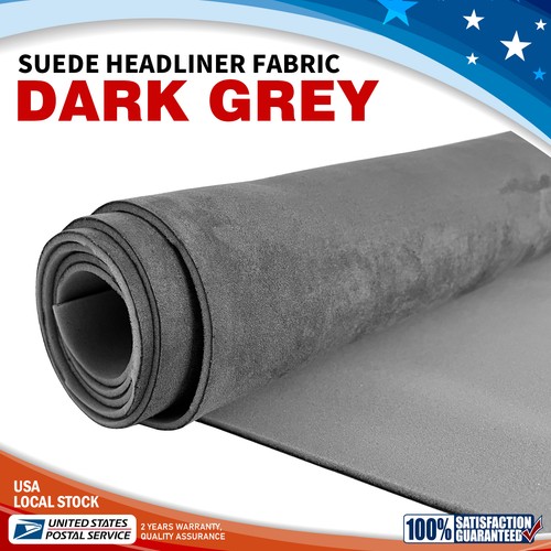 100 x60 grey headliner - grey, fabric