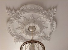 Ceiling rose plaster - ceiling,